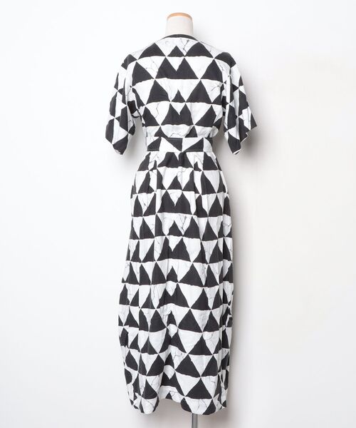 「styling/」 半袖ワンピース「kei shirahataコラボ」 1 ブラック レディース_画像2