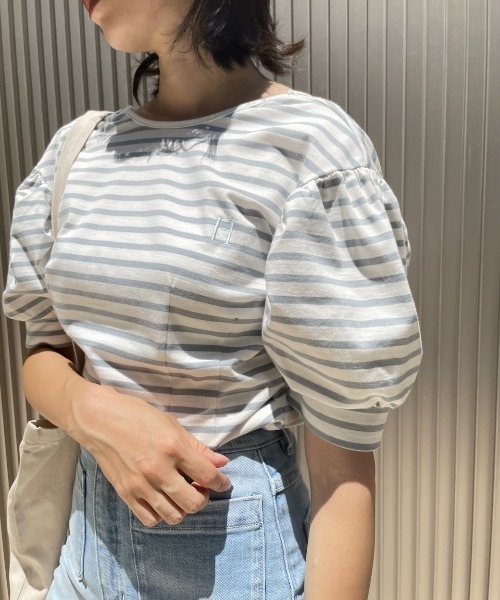 「HONEY MI HONEY」 半袖ワンピース FREE ラベンダー レディース_画像8