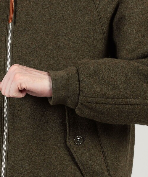 シビラ 現行 ノーカラーブルゾン カーキ ジップアップ M クロップドフィットジップアップジャケット - カーキ | ZARA Japan / 日本