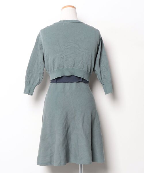 「REDYAZEL」 コンビワンピース FREE グリーン レディース_画像2