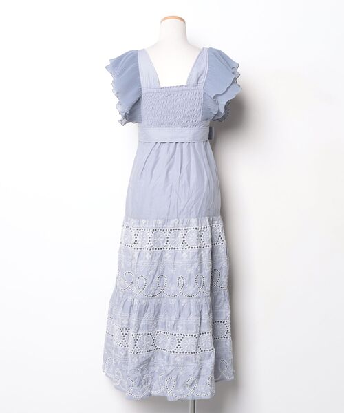 「MERCURYDUO」 ノースリーブワンピース SMALL ブルー レディース_画像2