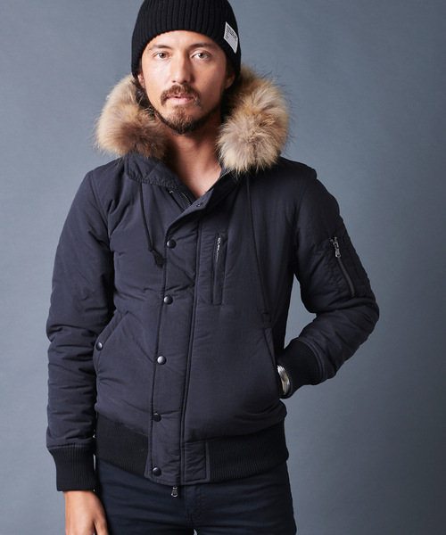 「Magine」 ミリタリージャケット 44 オリーブ メンズ_画像2