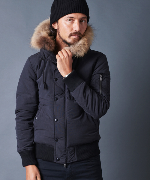 「Magine」 ミリタリージャケット 44 オリーブ メンズ_画像4