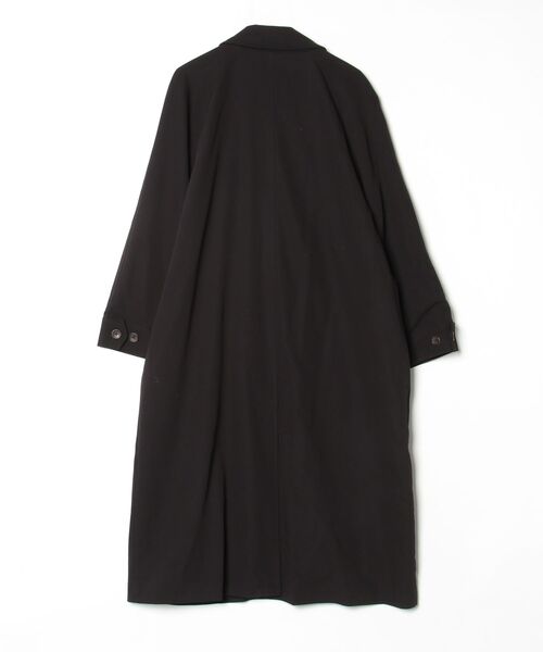 「remer」 ステンカラーコート MEDIUM ブラック メンズ_画像2