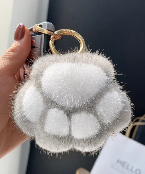 miniministore（ミニミニストア） キーケース 足跡キーホルダー