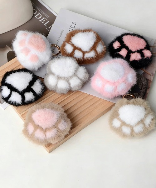 miniministore（ミニミニストア） キーケース 足跡キーホルダー