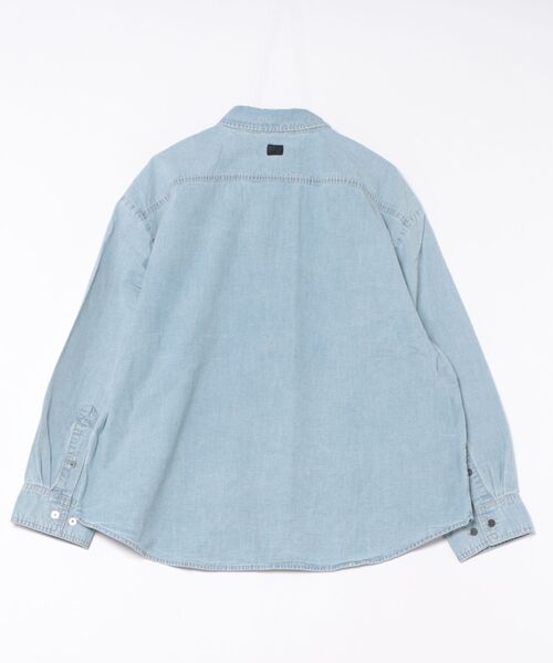 G-STAR RAW シャツ Hybrid Zip Oversized Shirt/ハイブリッドジップ