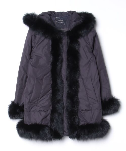 GRACE CONTINENTAL」 ダウンコート 36 ブラック レディース GRACE