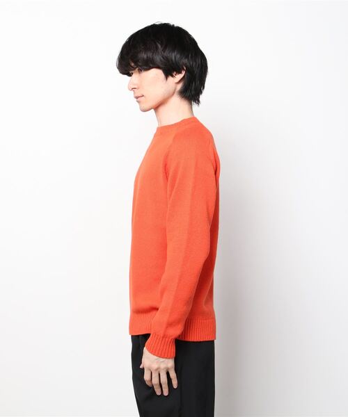 「SOVEREIGN」 長袖ニット S ライム メンズ_画像2