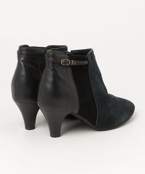 「Mode et Jacomo」 ショートブーツ 24cm ブラック レディース_画像2