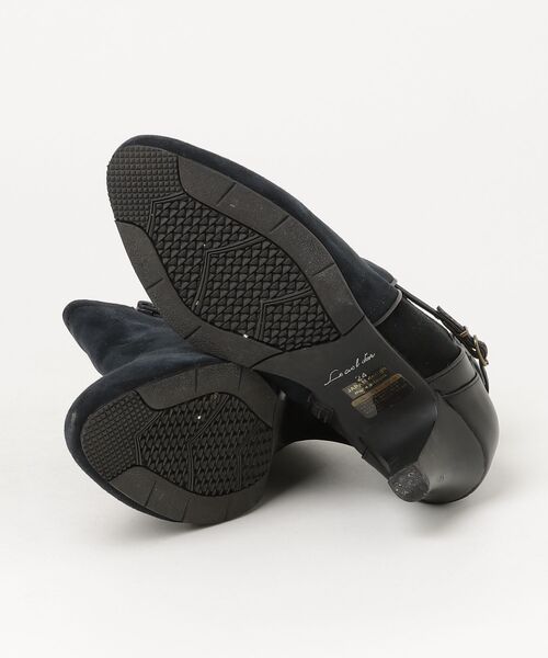 「Mode et Jacomo」 ショートブーツ 24cm ブラック レディース_画像3