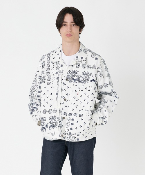 Levi's（リーバイス） デニムジャケット S ホワイト メンズ : ZOZOTOWN