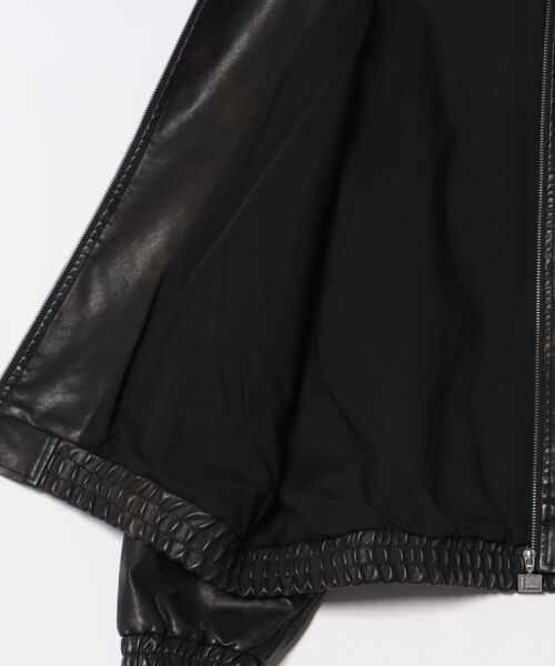 ブルゾン アウター FUBU フブ ブランド Faux Leather Hoodie / フェイクレザーパーカー PUレザー（セットアップ対応）の画像