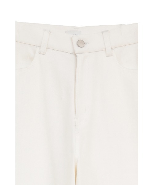 ジーンズ デニム デニムパンツ COTTON LACE DOCKING PANTS レディースの画像