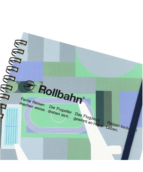 Rollbahn 手帳 Campus×Rollbahn ロルバーン ポケット付メモ L