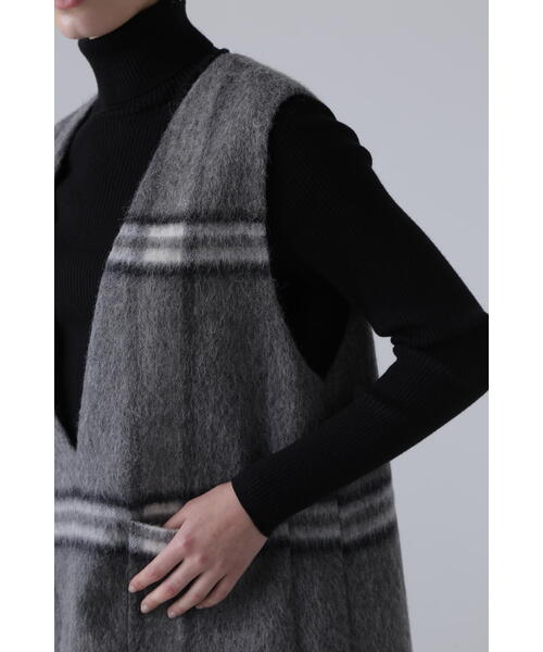 ADORE（アドーア） ジャンパースカート アルパカシャギーチェック