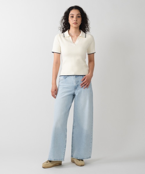 nak！！美品！Levi's premium BAGGY ワイド デニム Levi's（リーバイス） ワイドパンツ ジーンズ デニム デニムパンツ 94