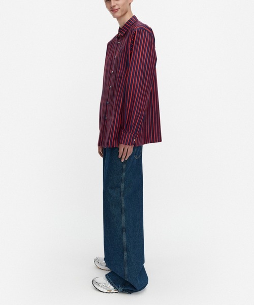 新品未使用】marimekko ヨカポイカ ピッコロ柄 メンズシャツ marimekko