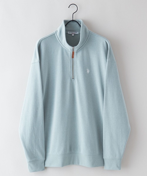 「U.S. POLO ASSN.」 スウェットカットソー LARGE ベージュ メンズ_画像4