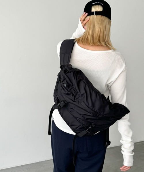 「CANAL JEAN」 メッセンジャーバッグ ONE SIZE ブラック レディース