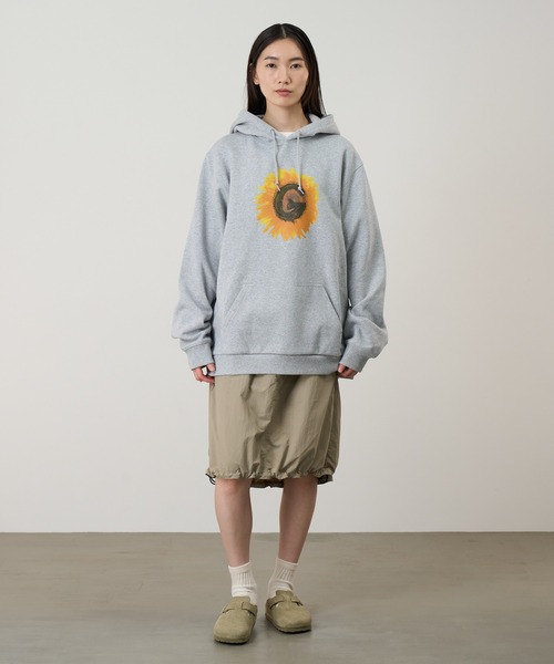 Gramicci（グラミチ） パーカー 裏起毛 G-FLOWER HOODED SWEATSHIRT｜G