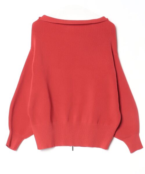 「titivate」 ニットカーディガン M レッド レディース_画像2