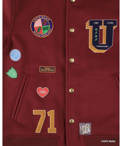 スタジャン UNO x WDS MELTON JACKET メンズ レディースの画像