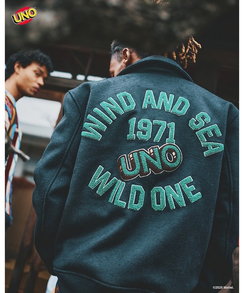 スタジャン UNO x WDS MELTON JACKET メンズ レディースの画像