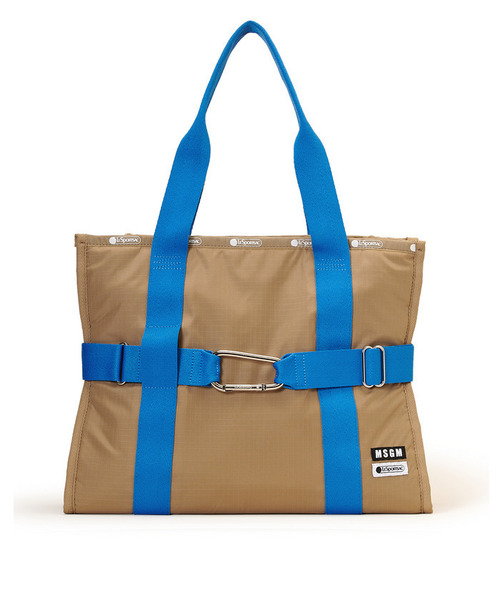 トートバッグ MSGM MD BOAT TOTE MDボートトートカーキ レディースの画像