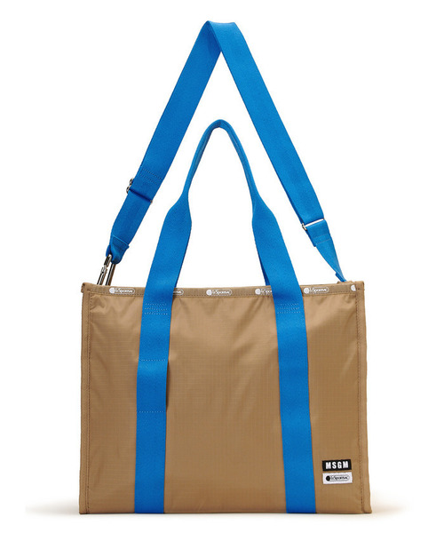 トートバッグ MSGM MD BOAT TOTE MDボートトートカーキ レディースの画像