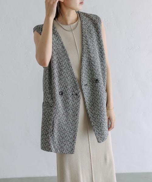 「mystic」 ベスト FREE ブラック系その他2 レディース_画像7