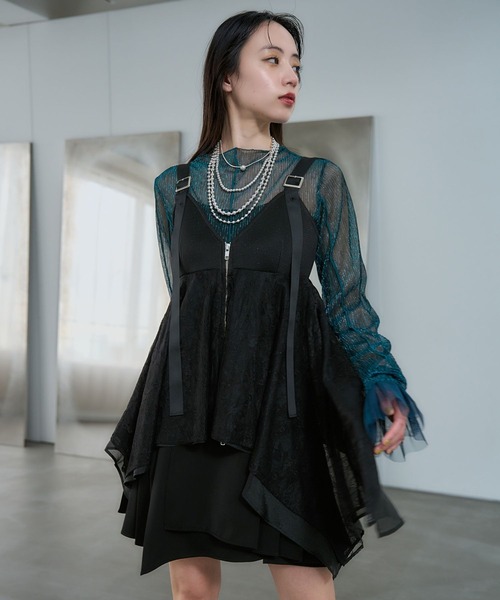 【新品•タグ付】HARE レースドッキングキャミビスチェ ブラック 黒 •完売品 HARE｜レースドッキングキャミビスチェ | Rakuten Fashion(楽天