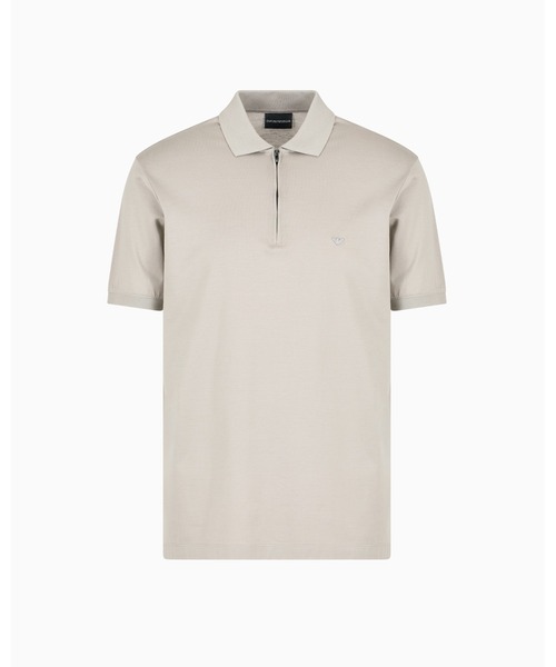 EMPORIO ARMANI ポロシャツ 半袖 「エンポリオ アルマーニ」ASV ジップ