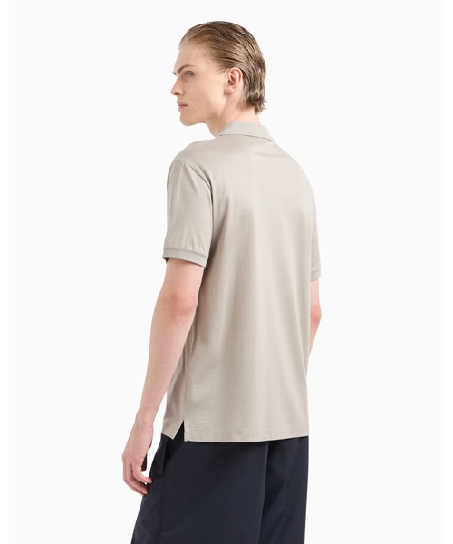 EMPORIO ARMANI ポロシャツ 半袖 「エンポリオ アルマーニ」ASV ジップ