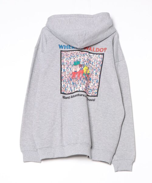 「BEAMS T」 プルオーバーパーカー S グレー メンズ_画像2