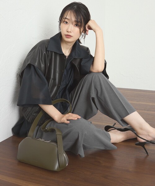 「CAST:」 半袖シャツ S レッド レディース_画像7