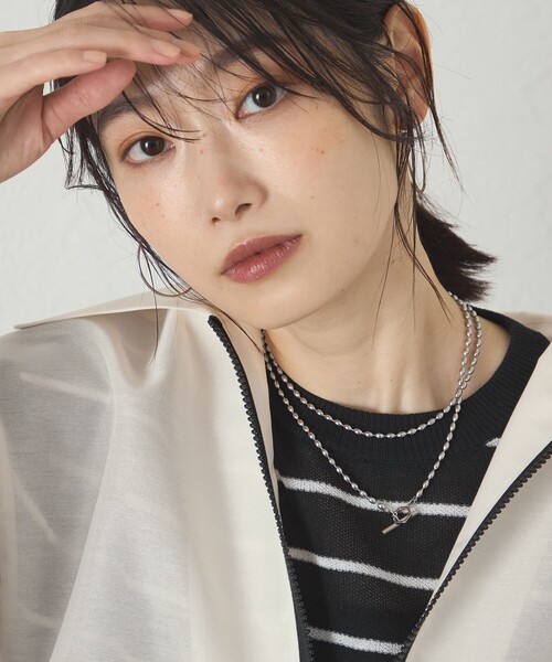 「CAST:」 半袖シャツ S レッド レディース_画像9