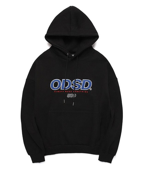 「ODD STUDIO」 プルオーバーパーカー M ブルー レディース_画像7