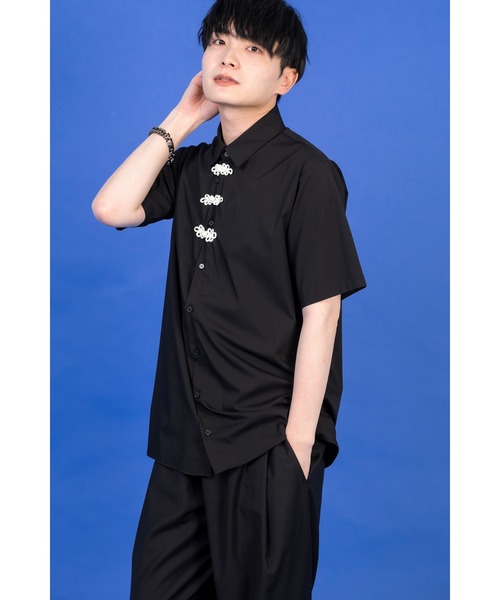 「ankoROCK」 半袖シャツ ONE SIZE ブラック レディース_画像4