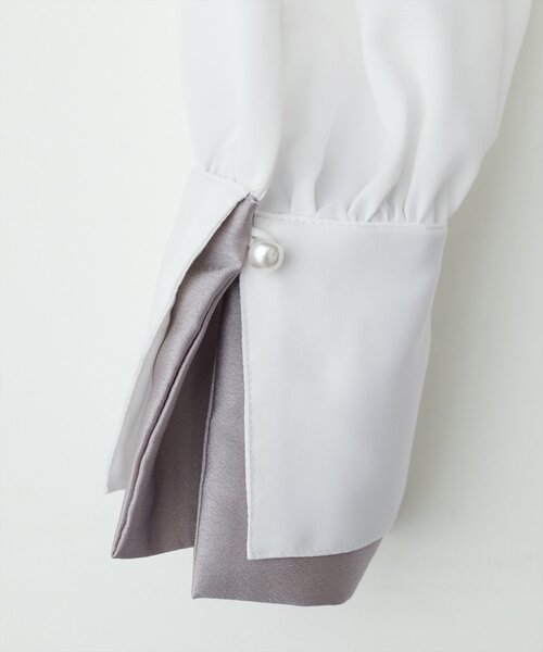 「natural couture」 長袖ブラウス FREE ピンク レディース_画像6