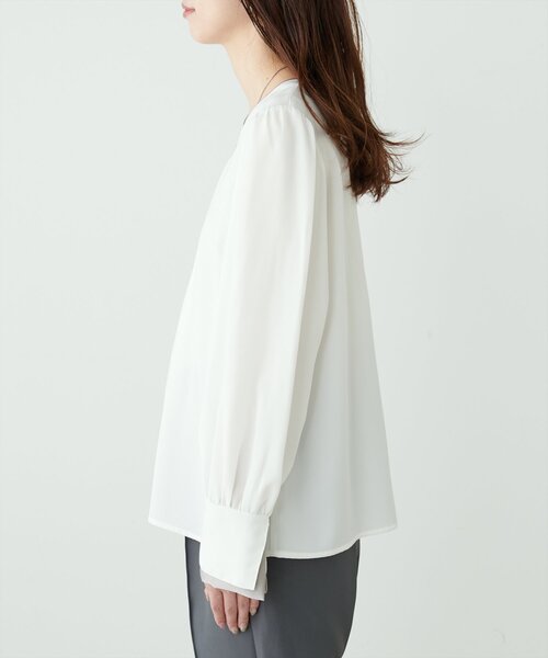 「natural couture」 長袖ブラウス FREE ピンク レディース_画像8