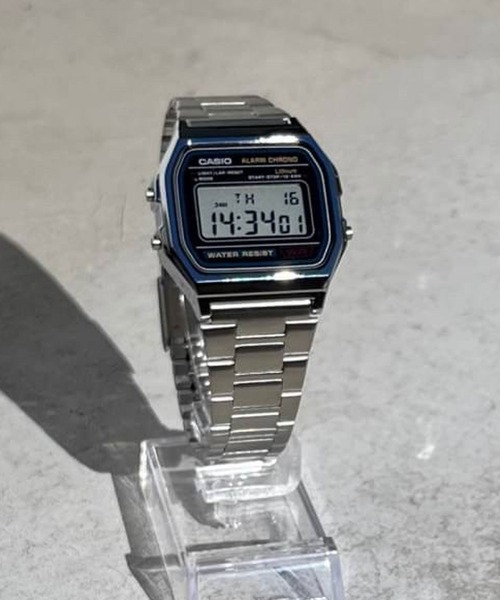 J*.様 CASIO デジタル腕時計 シルバー CASIO（カシオ） デジタル腕時計 FREE シルバー メンズ : ZOZOTOWN