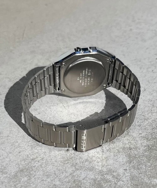 「CASIO」 デジタル腕時計 FREE シルバー メンズ_画像2