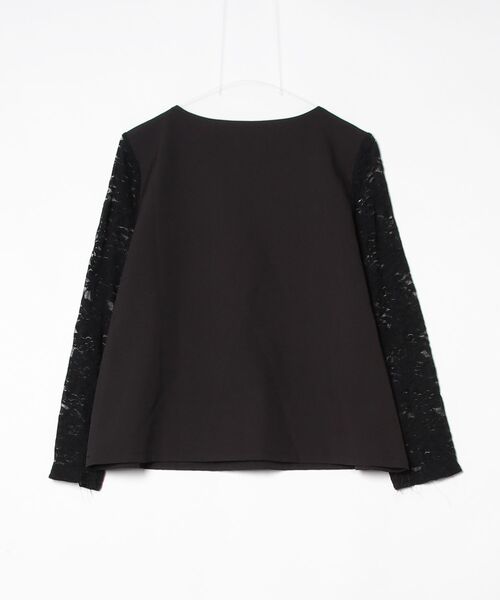 「Lace Ladies」 長袖カットソー L ブラック レディース_画像2