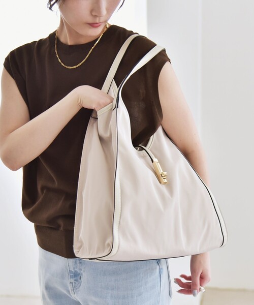 「quaranciel」 トートバッグ ONE SIZE ベージュ レディース_画像4