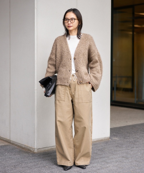「JOURNAL STANDARD」 イージーパンツ 38 ベージュ レディース_画像3