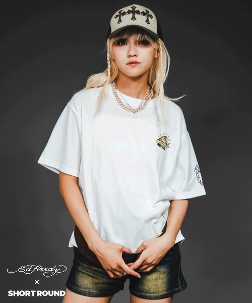 tシャツ SHORT ROUND/ Ed HardyグラフィックT メンズ レディース | SHORT ROUND | 22