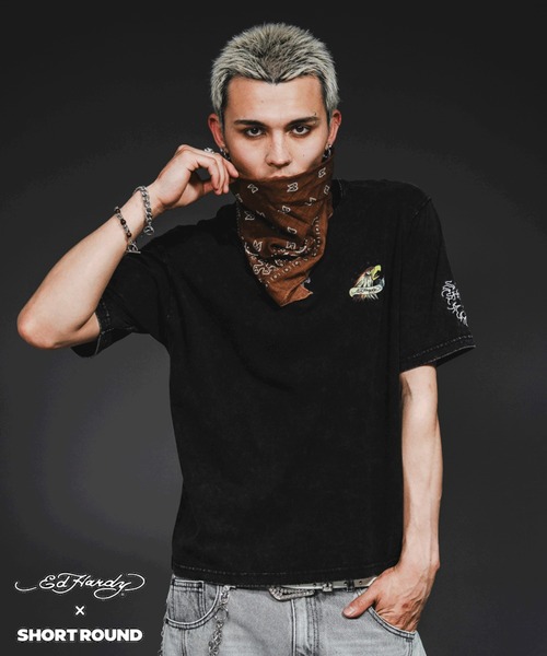 tシャツ SHORT ROUND/ Ed HardyグラフィックT メンズ レディース | SHORT ROUND | 24