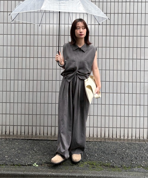 feepur（フェピュール） ワイドパンツ スラックス パンツ