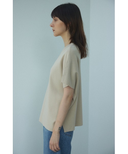 「BLACK BY MOUSSY」 半袖ニット FREE ピンク レディース_画像5